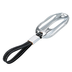 Aluminum Key Fob Cover Case Key Protection Shell with Key Chain for Tesla Model X