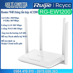 Mua Router Wifi cho gia đình RUIJIE RG-EW1200 Hàng chính hãng