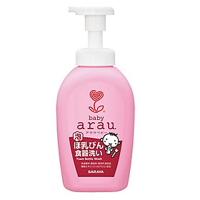 Combo Nước Rửa Bình Arau Baby Bình 500ml + Túi 450ml