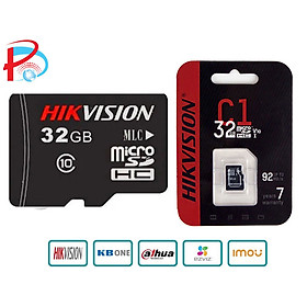 Thẻ Nhớ Chuyên Dùng Cho Camera Mirco SD Hikvision 128G - Hikvision 64G - Hikvision 32GB - 92MB/s, Chuyên Ghi Hình Cho Camera và Máy Ảnh - Hàng Chính Hãng