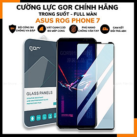 Mua Cường lực rog phone 7 trong suốt FULL MÀN chống bám vân tay GOR phụ kiện điện thoại huỳnh tân store