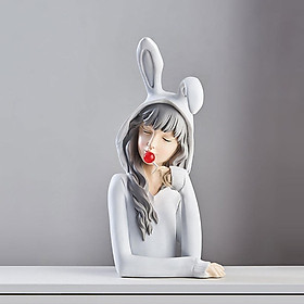 Figurine Resin Sculpture Statue Collectible Craft Handcrafted for Desktop