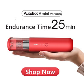 AutoBot V MINI Handheld Vacuum Cordless, Portable USB Rechargeable Vacuum Cleaner For Home Car Pet Hair Cleaning, 60W, 4200 Pa