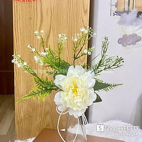 Mua Combo sỉ 10 cụm hoa baby - Hoa giả