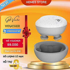 Máy massage đầu đa năng xiaomi momoda sx312 gồm 9 chế độ khác nhau - hàng nhập khẩu