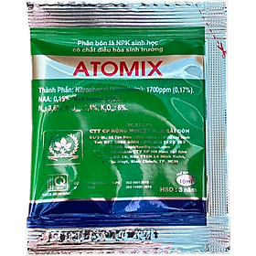 Phân bón láATOMIX 10ml - Sản phẩm điều hoà sinh trưởng cây trồng trên lúa và hoa kiểng