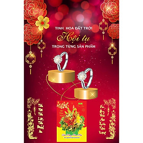 Lịch Gỗ Treo Tường Laminate 2021 Dành Cho Tiệm Vàng - Tinh Hoa Đất Trời Hội Tụ (40 Cm x 60 Cm)