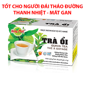 TRÀ ỔI - thanh nhiệt, mát gan, tốt cho tiểu đường - THƯƠNG HIỆU HÙNG PHÁT