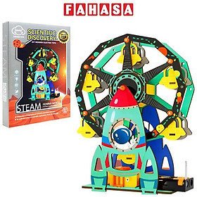 Đồ Chơi Giáo Dục Stem - Nguyên Lý Ròng Rọc, Bánh Xe Đu Quay - Tuosiqui Toys 3081 (4081A) (29 Mảnh Ghép)