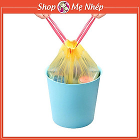 Mua Túi đựng rác tự phân huỷ rất dai có dây rút - 45x50 cm - 15 túi/cuộn tiện dụng  sạch sẽ