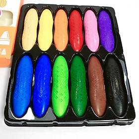 Bộ sáp 12 màu Peanut