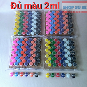 Combo 40 vĩ màu nước tô tượng. Hũ 2 ml