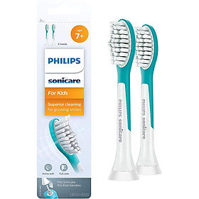 Đầu bàn chải điện trẻ em Philips Sonicare Kids dành cho trẻ em - Hộp 2 cái 7 tuổi