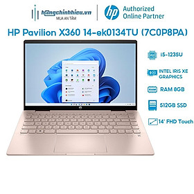Mua Laptop HP Pavilion X360 14-ek0134TU 7C0P8PA i5-1235U | 8GB | 512GB | 14  Touch Hàng chính hãng