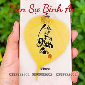 Mua Lá Bồ Đề Tâm Ý - Chữ Vạn Sự Bình An