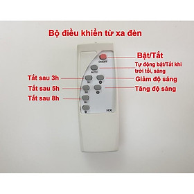 ĐÈN NĂNG LƯỢNG MẶT TRỜI 100W - 180W - 80W - 60W - 45W  SOLAR LIGHT - ĐIỀU KHIỂN TỪ XA - PIN SẠC TRỌN DỜI - D1147