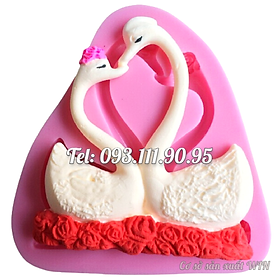 Mua Khuôn silicon làm rau câu Thiên Nga đôi - Mã số 1686