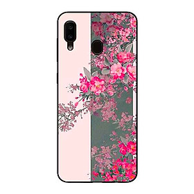 Ốp Lưng in cho Samsung A20 / A30 Mẫu Hoa Đào Nở Rộ̣ - Hàng Chính Hãng
