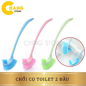 Mua Chổi cọ toliet 2 đầu thông minh dễ dàng sạch vết bẩn