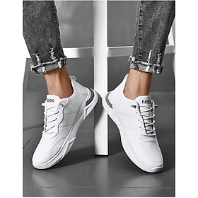 Giày Thể Thao Nam Sneaker Da Cao Cấp Phong Cách Hàn Quốc Kiểu Dáng Thời Trang G171