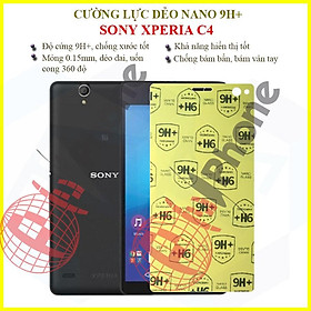 Dán cường lực dẻo nano dành cho  Sony C4