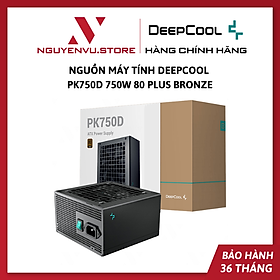 Mua Nguồn máy tính Deepcool PK750D 750W 80 PLUS Bronze - Hàng Chính Hãng