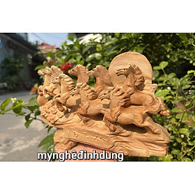 Mua Cầu ngựa bát mã bằng gỗ ngọc am thơm nức kt 25x15x6cm