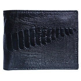  Ví nam da đà điểu màu đen HJ92426-39-51-55-59