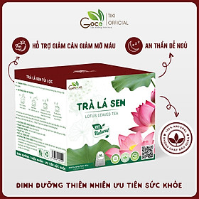 Trà lá sen túi lọc Goce - An thần dễ ngủ