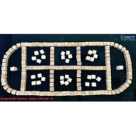 Gỗ Vuông Xếp Hình