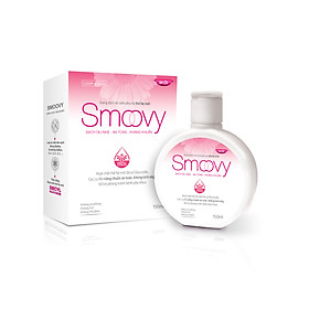 Dung dịch vệ sinh phụ nữ thế hệ mới Smoovy và Smoovy Cool sạch dịu nhẹ, an toàn, kháng khuẩn 150ml