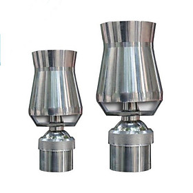 Vòi Phun Nước Nghệ Thuật Hình Cây Thông Inox 60mm