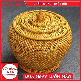 Mua Ủ bình trà  ủ ấm tích bằng tre