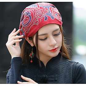 NÓN THỔ CẨM, MŨ THỔ CẨM PHONG CÁCH HỌA TIẾT DN20040702