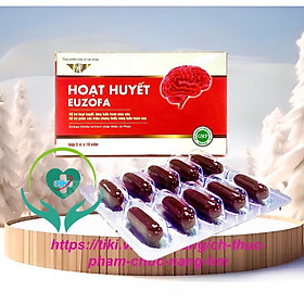 Hoạt huyết Euzofa Kingphar, hộp 30 viên, đau đầu, mất ngủ, chóng mặt, thiểu năng tuần hoàn não