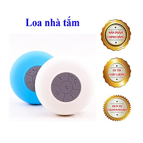 Mua Loa bluetooth gắn tường nhà tắm chống nước nhỏ gọn tiện dụng tặng kèm sticker đẹp dễ thương