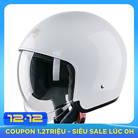 Mũ Bảo Hiểm 3/4 Đầu Royal M139