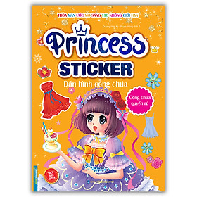 Princess Sticker - Dán Hình Công Chúa - Công Chúa Quyến Rũ