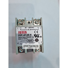 Mua Rơ le bán dẫn Fotek SSR 40AA-H  40VA-H  40DA-H