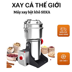 Mua Máy Xay Bột Khô SeNNka 3000W – Đa Năng  Xay Cực Mịn  Nghiền Ngũ Cốc & Hạt Khô Nhanh Chóng
