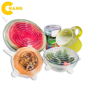 Mua Bộ 6 Nắp Đậy Silicon Thay Thế Màng Bọc Thực Phẩm An Toàn