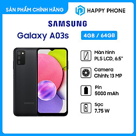 Mua Điện Thoại Samsung Galaxy A03s (4GB/64GB) - Hàng Chính Hãng - Đã kích hoạt bảo hành điện tử