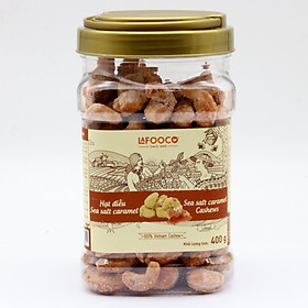 Hạt điều muối biển Caramel LAFOOCO 400g/ hủ