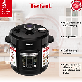 Mua  Tefal  Nồi áp suất điện đa năng Tefal CY601868 - Hàng chính hãng