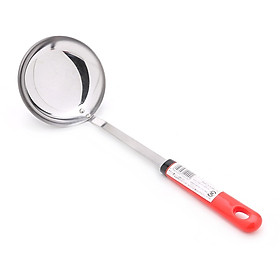 Mua Muôi canh Inox bền đẹp (cán màu đỏ) - Nội Địa Nhật Bản