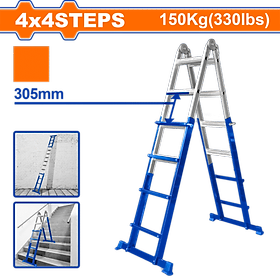 THANG XẾP THÉP VÀ NHÔM ĐA NĂNG 4X4 WADFOW WLD7H16 - HÀNG CHÍNH HÃNG