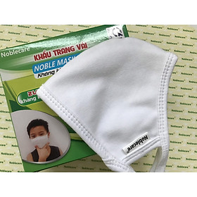 Khẩu trang vải Kháng khuẩn 2 lớp cooton dành cho trẻ em - Noble Mask Kid