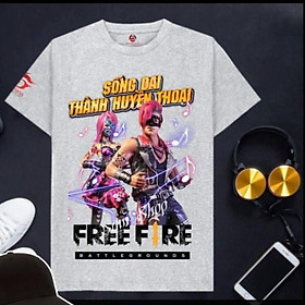 VHL Store Áo Free Frie ghi xám cotton cực đẹp Roker nam nữ VHL Store