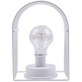 Iron House Shaped Bulb LED Copper Wire Decoration Night Light Room Layout Decoration