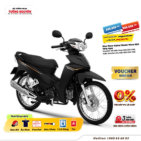 Xe máy Honda BLADE phiên bản Đặc Biệt 2024 - Đen